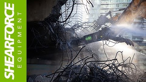 ShearForce Rotating Demolition Pulverizers | Extended Cut