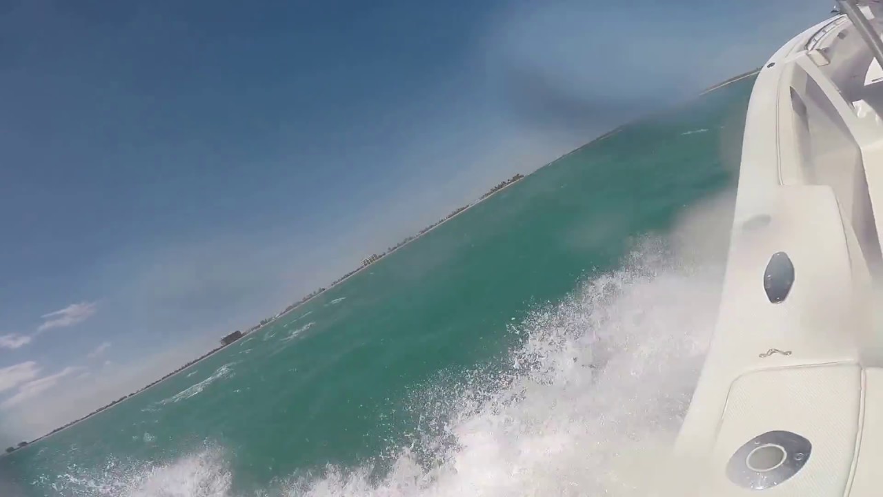 Fort Pierce Inlet 810ft waves! 32ft Donzi ZF YouTube