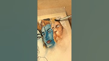 lord krishna ji ki painting 😍😍#lordkrishna #lordkrishnapainting#shortvideo #short@laxitSaini-s23