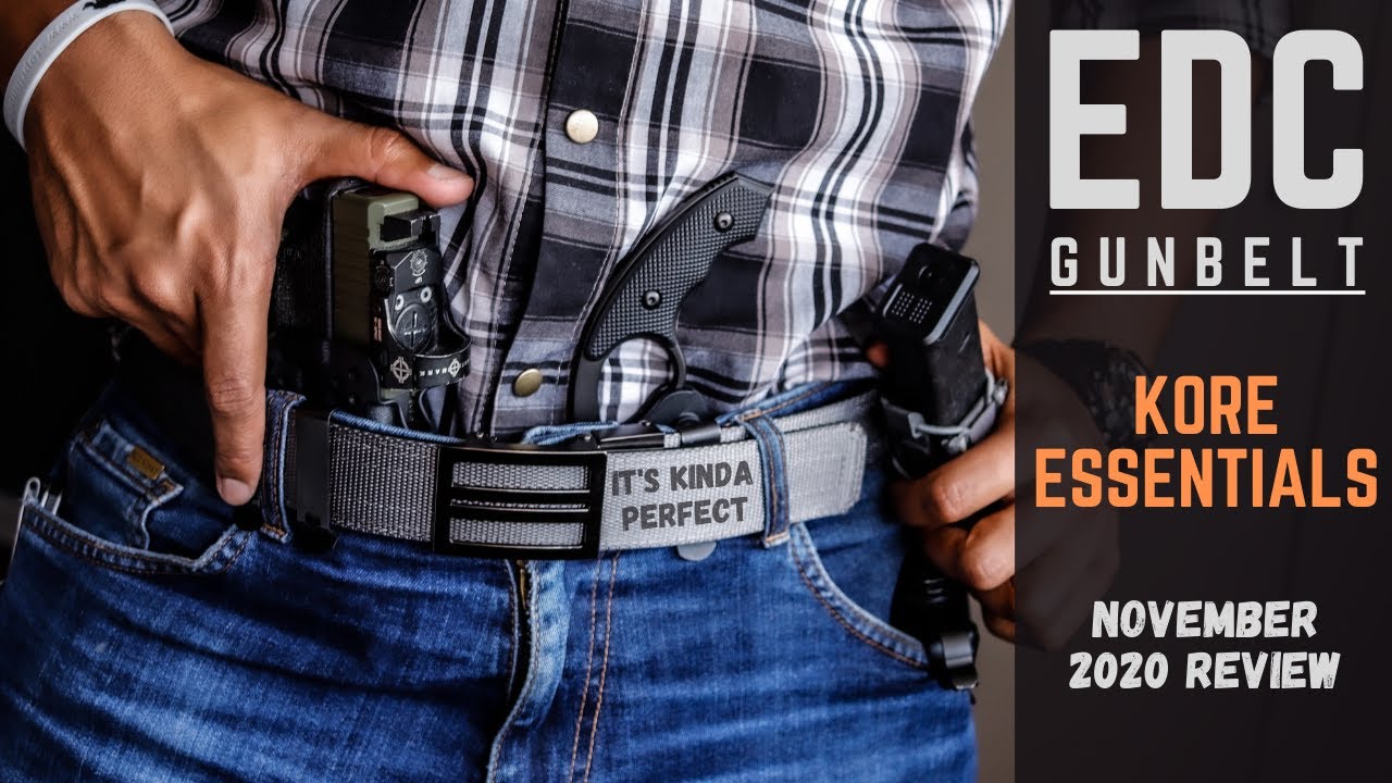 BEST EDC BELT? Kore Essentials YouTube