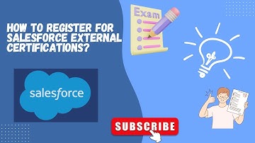 How to Register for any Salesforce External Certifications in 2023?