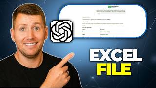 How to upload an Excel file to ChatGPT