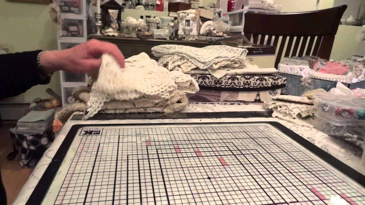 Large Vintage Doily and Linen Haul!!!