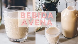 BEBIDA DE AVENA EN 2 minutos | FÁCIL Y RÁPIDA | Delicious Martha