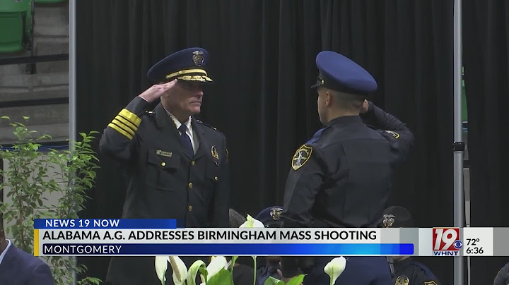Alabama A. G. Addresses Birmingham Mass Shooting | September 25, 2024 | News 19 at 6:30 p.m.
