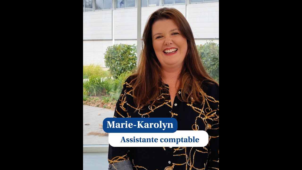 Marie-Karolyn exerce le métier d'assistante comptable dans les Côtes d'Armor