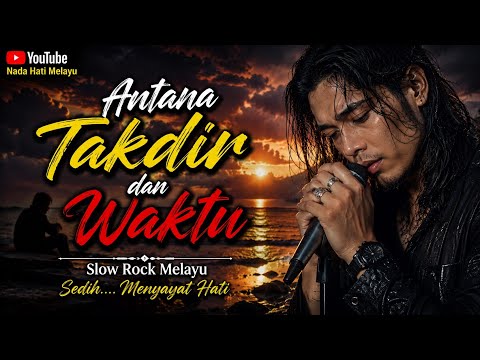 Antara Takdir dan Waktu 💔 Slow Rock Melayu Sedih yang Menyentuh Kalbu