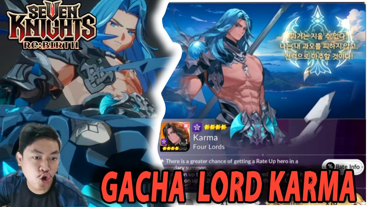 🔥🔥GACHA NEW OLD FOUR LORDS KARMA DI AKUN UTAMA [OFUSE & PITTY 200X] - SEVEN KNIGHTS RE:BIRTH