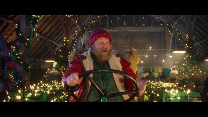 Morrisons Farmer Christmas TV Advert 2022