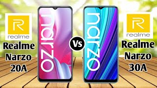 Realme Narzo 20A Vs Realme Narzo 30A