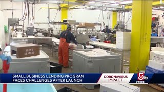 Federal small business help off to bumpy start in Boston