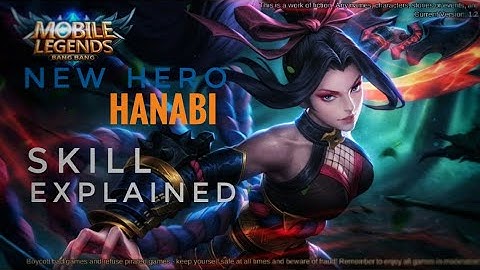 Mobile Legends | New hero Hanabi skills explained