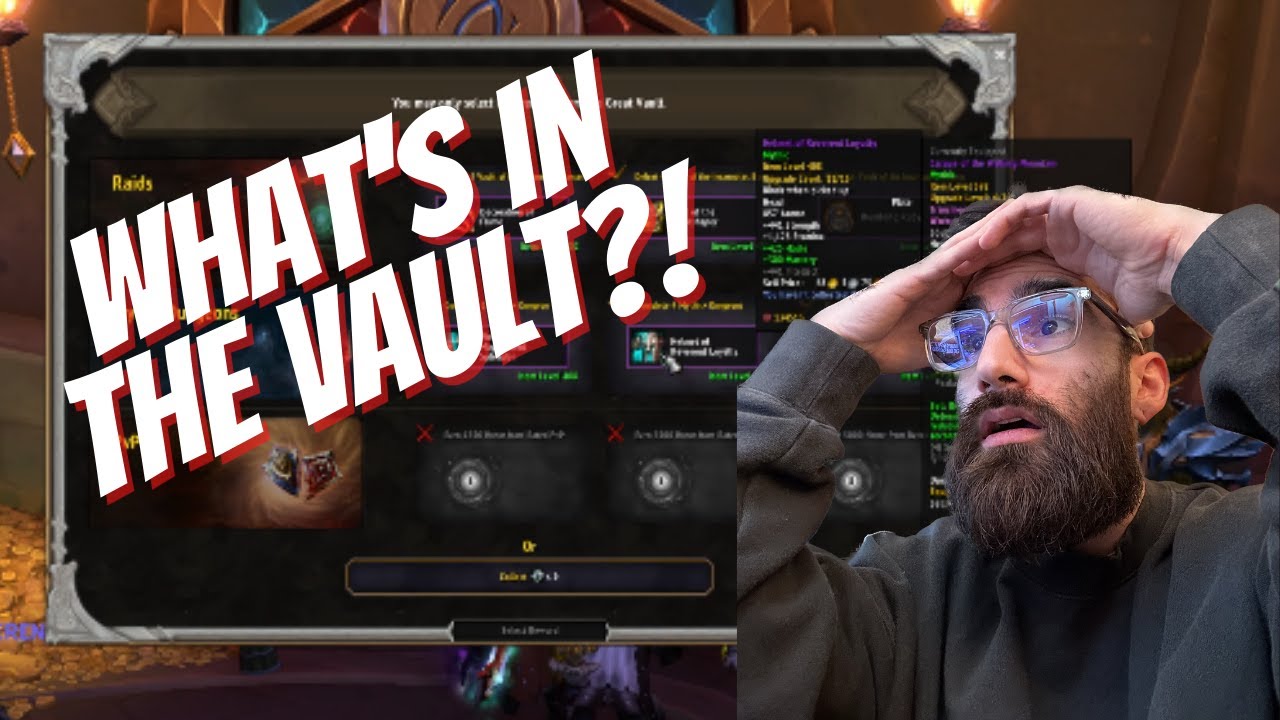 WHATS IN THE VAULT?! Weekly Vault and M+ Affix Jan 31st YouTube