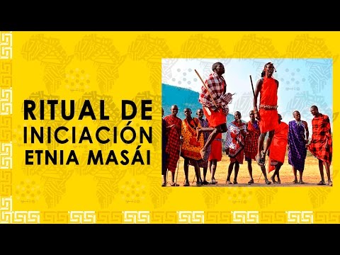 Ceremonias Antiguas en África | Ritual de Iniciación Masái • #AfroUp