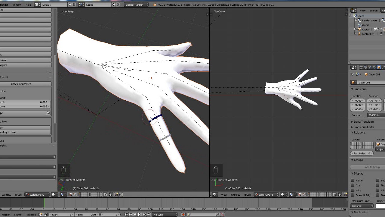 Extra: How to rig rings to the Maitreya Lara bento hands Créadiza style
