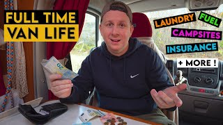 How Much Does Van Life In Europe Cost ? Monthly Expenses