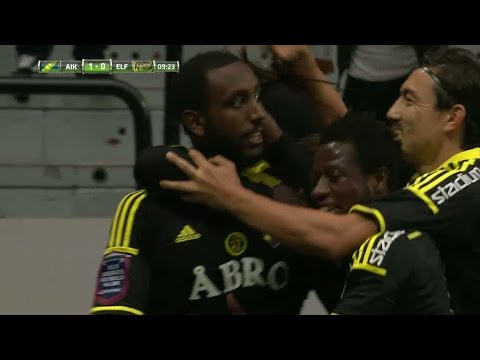 Henok Gotiom ger AIK ledningen mot Elfsborg med en konstspark - TV4 Sport