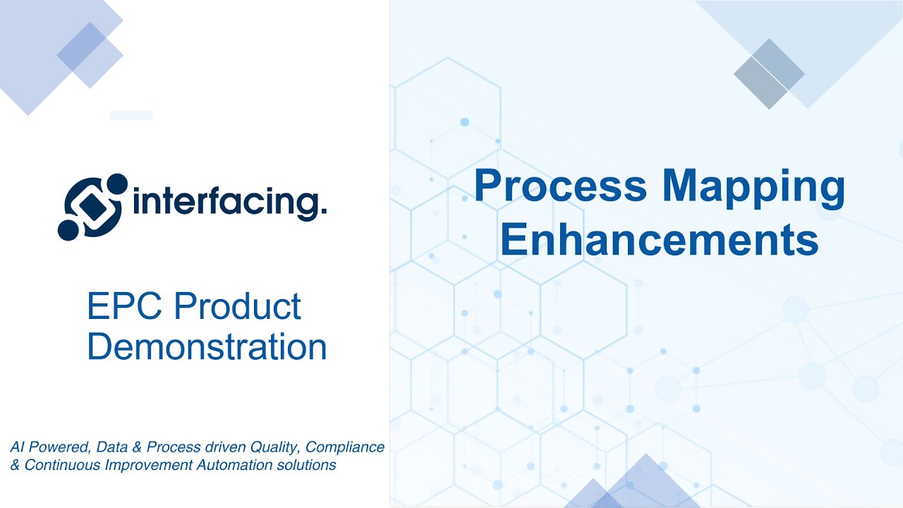 Process Mapping Enhancements