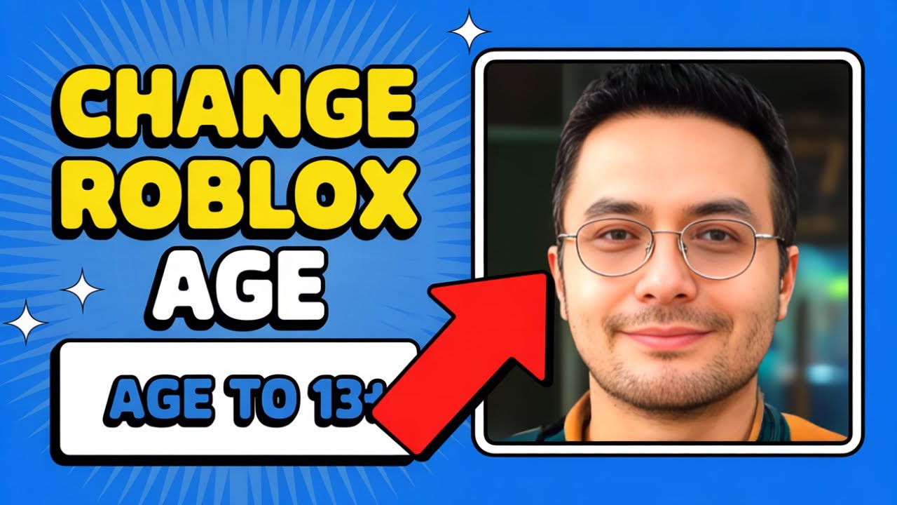 How to Change Your Age on Roblox (2025 )Change Roblox Age to 13+ - YouTube