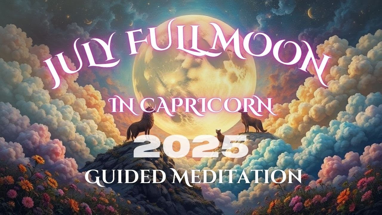 July 2025 Full Moon in Capricorn Guided Meditation - YouTube