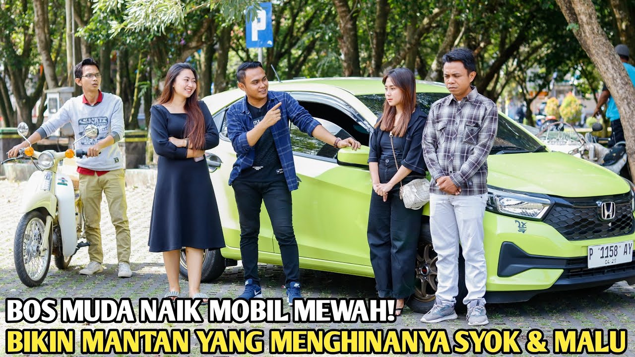 BOS MUDA JEMPUT PACARNYA NAIK MOBIL MEWAH BIKIN MANTAN YANG MENGHINANYA TERTUNDUK MALU MELIHATNYA !!