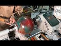 Bowling Ball Vs Woodturning Lathe = Forbidden Fruit Bowl