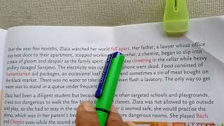 Famous Starburst ! zlata's dairy chapter 6 for class 8 Wealth