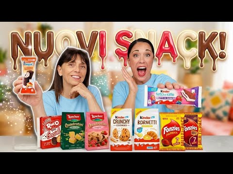 Proviamo NUOVI SNACK del SUPERMERCATO!