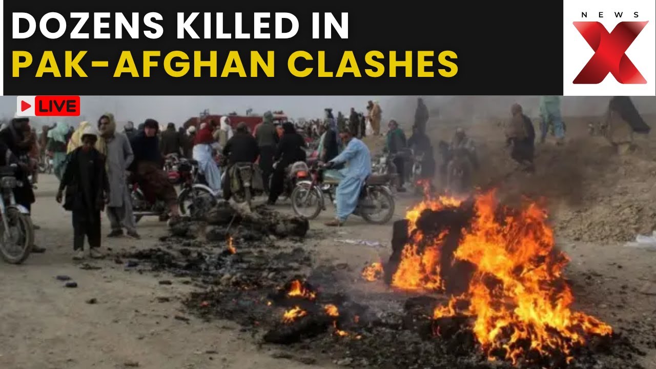 Pak-Afghan Clash LIVE | Dozens Killed in Intense Pakistan-Afghanistan Border Clashes | NewsX