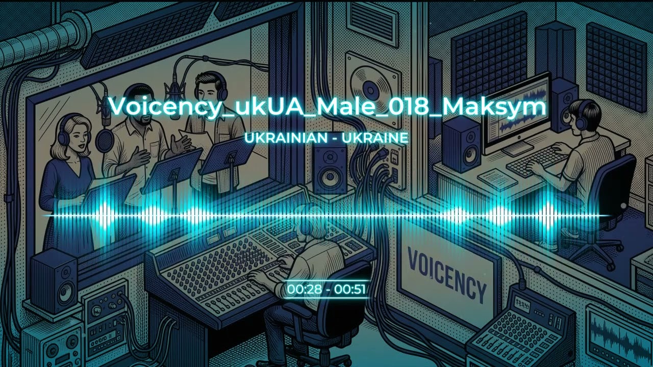 Ukrainian Male Voice - Voicency_ukUA_Male_018_Maksym