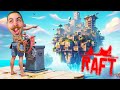 SBLOCCO IL FINALE SEGRETO DI RAFT CON I MIEI AMICI!!