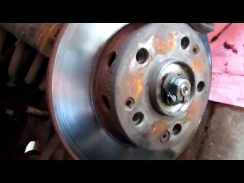 Подмена подшипника фронтальной ступицы Mercedes X164