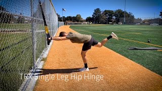 TRX Single Leg Hip Hinge