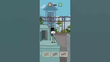 Prison escape - Stickman story (level_3_4) (OneSoft Global PTE. LTD.) Android Gameplay walkthrough