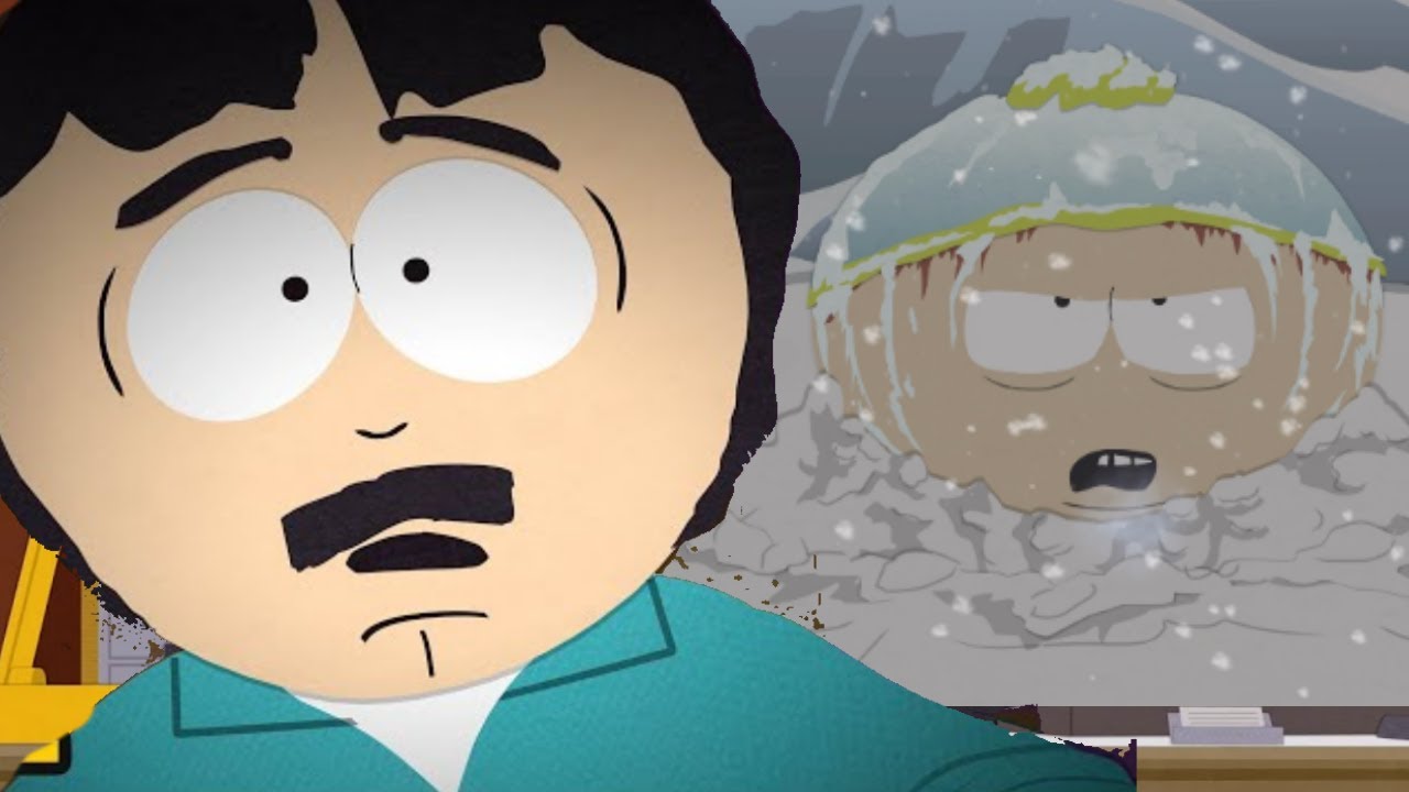 Cartman Freezes himself