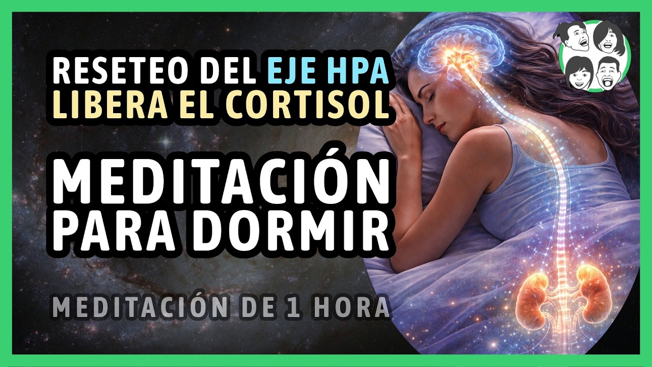 (1 Hora) Protocolo Anti-Cortisol 2.0 | Meditación para Reducir CORTISOL y Recuperar Tu Centro