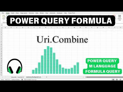 Uri.Combine | Power Query formula in excel | AI Podcast in English