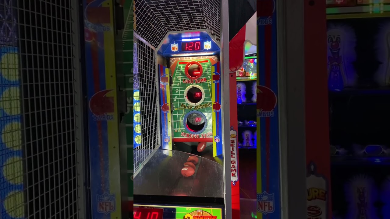 2 minute drill football at the arcade 