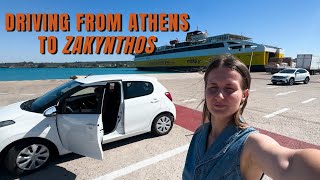 Driving from Athens to Zakynthos | Road Trip & Ferry to the Island | Greece