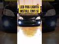 Em1 Si custom LED FOGS: Full Vid on my channel #Si #em1 #Civic #custom