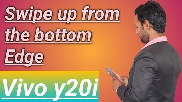 Vivo y20i  Swipe up from the bottom Edge // Adjust gesture layout