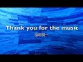 稲垣潤一「Thank you for the music」