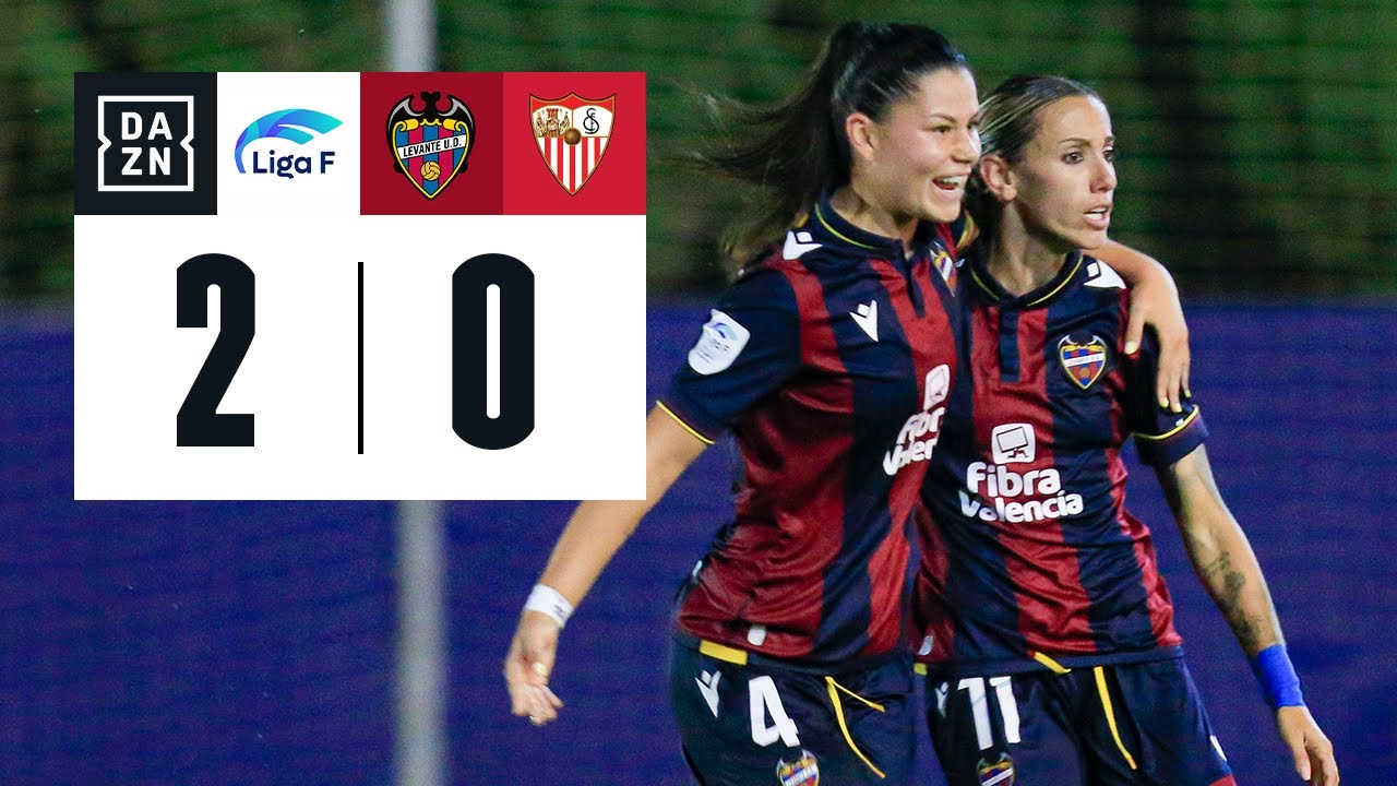Levante UD vs Sevilla FC (2-0) | Resumen y goles | Highlights Liga F ...