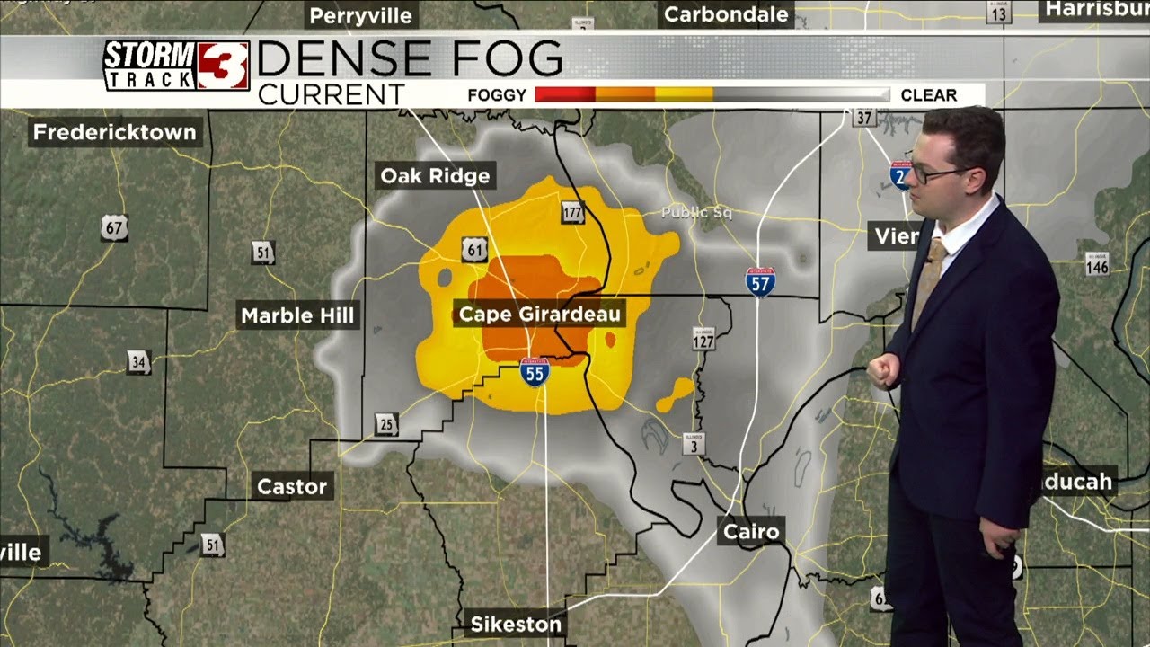 Tracking patchy fog and a warm sunny afternoon - Morning Forecast ...