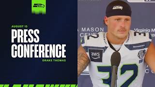 Drake Thomas: This Organization Means A Lot To Me | Seattle Seahawks