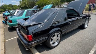 Mustang LX On Chrome Pony Wheels