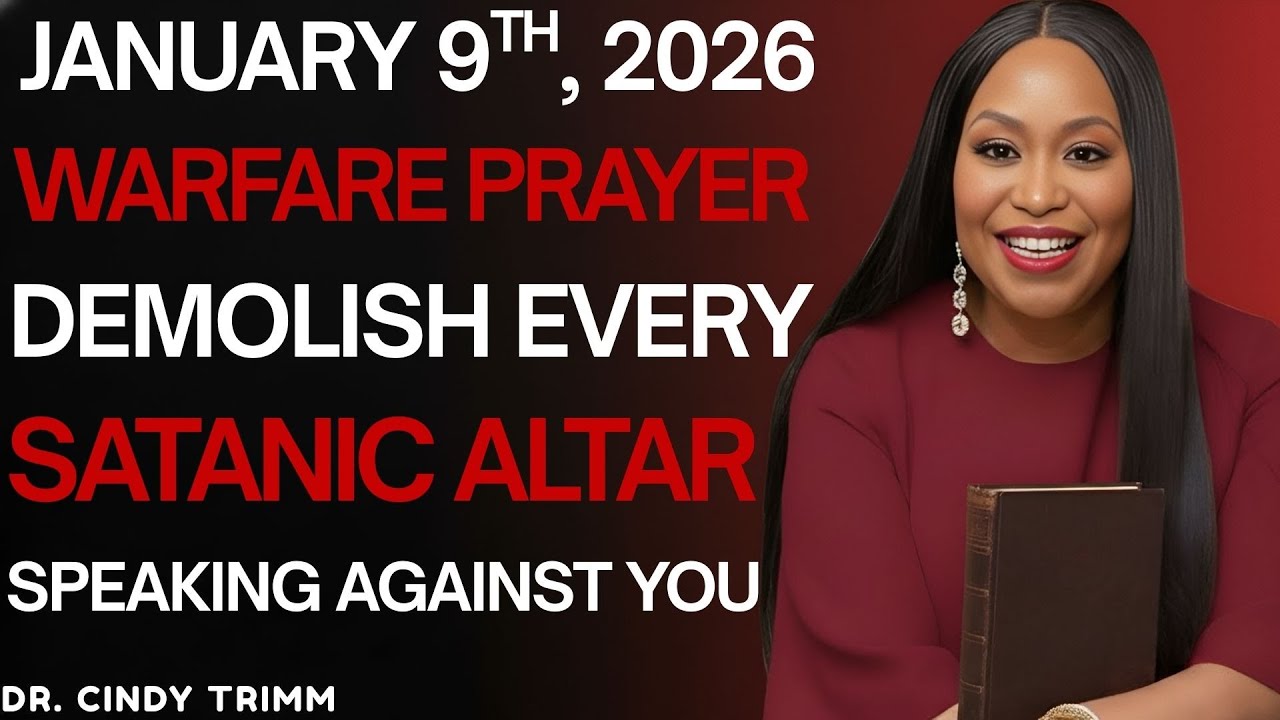 9 Jan 2026 Saturday | Prophetic Warfare Prayer for Breakthrough | Dr Cindy Trimm