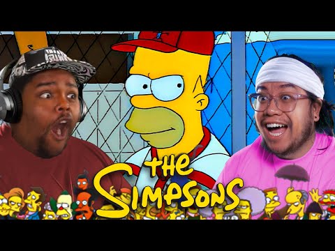 Simpsons 3x17 "Homer at the Bat" REACTION