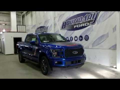 2018 Ford F 150 Supercrew Lariat Special Edition Lightning Blue W Ecoboost Overview Boundary Ford