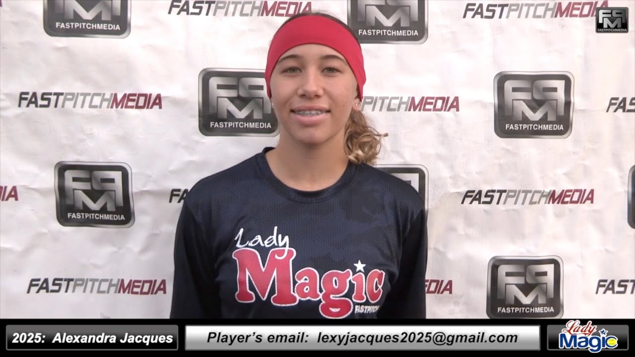 2025 Alexandra Jacques 4.0 GPA - Athletic Catcher & Outfield Softball ...